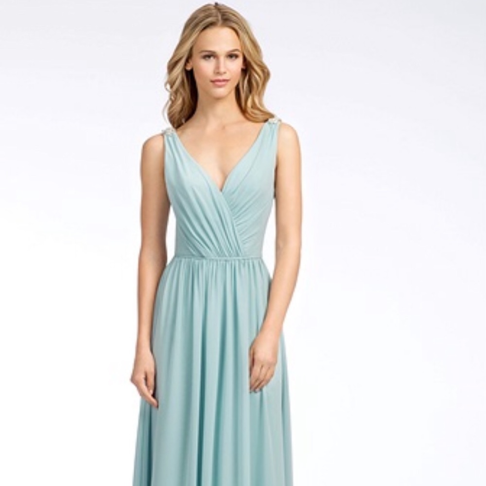 Hayley Paige Sleeveless Prom Bridesmaid Dress